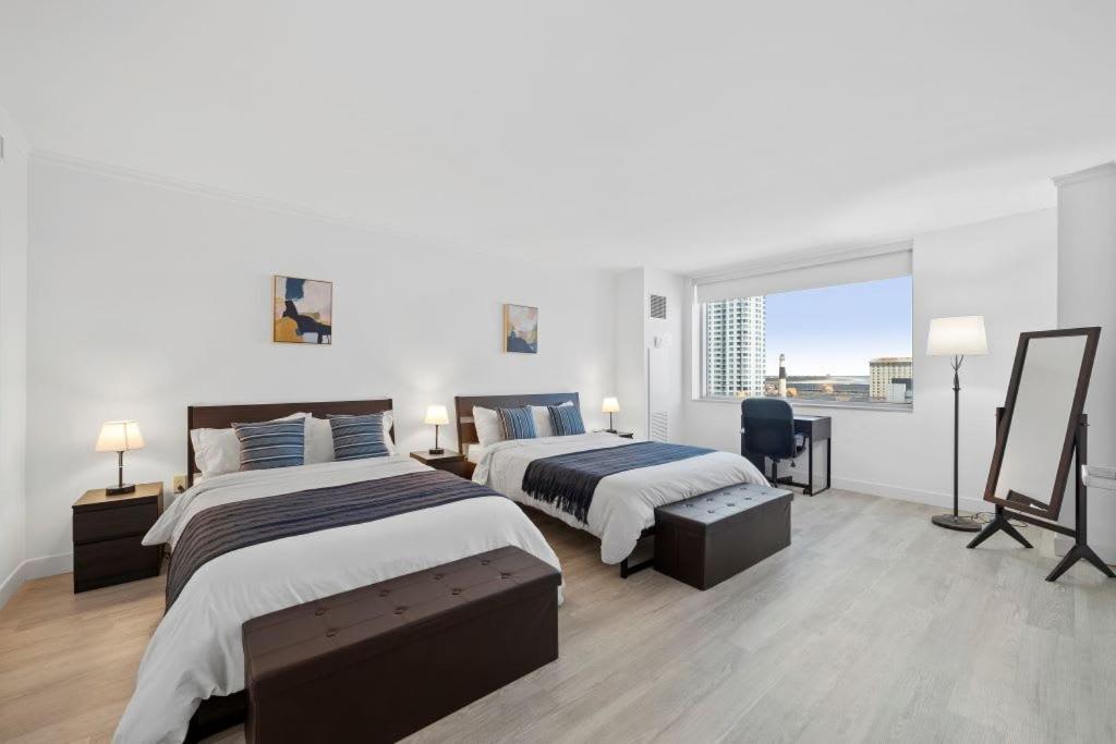 Astonishing Ocean Front Condo Cozysuites At Showboat Atlantic City Luaran gambar